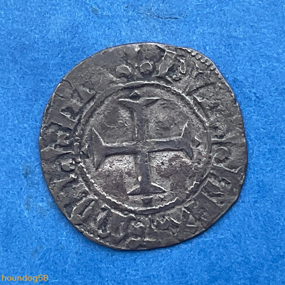 monnaies europe medievale france royales double tournois 1ere emission charles vi