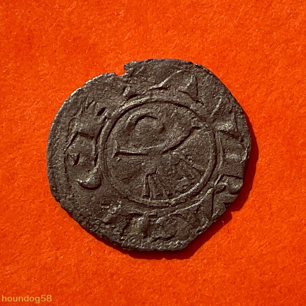 Principauté Orange denier anonyme monnaies europe medievale france feodales principaute orange denier anonyme