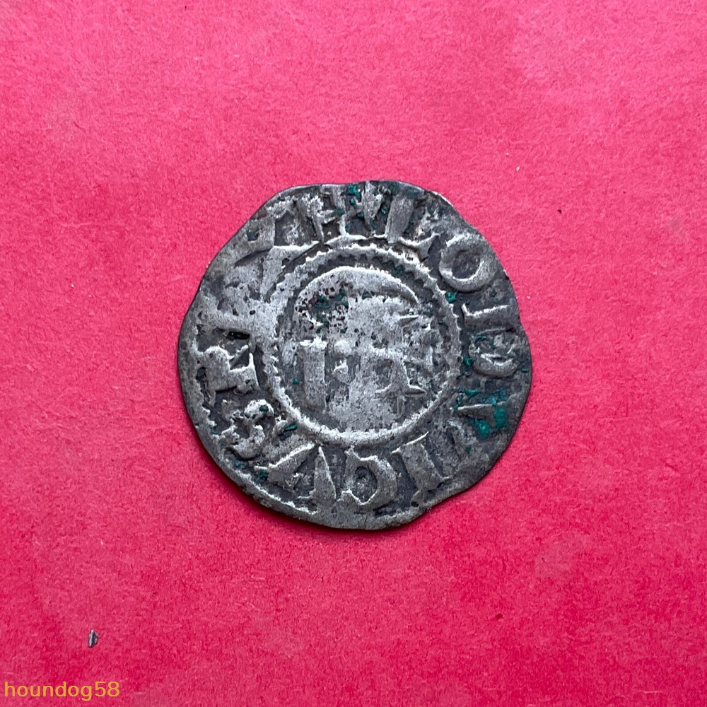 Seigneurie de Bourbon denier Archambault VII ou VIII monnaies europe medievale france feodales seigneurie de bourbon denier archambault vii ou viii