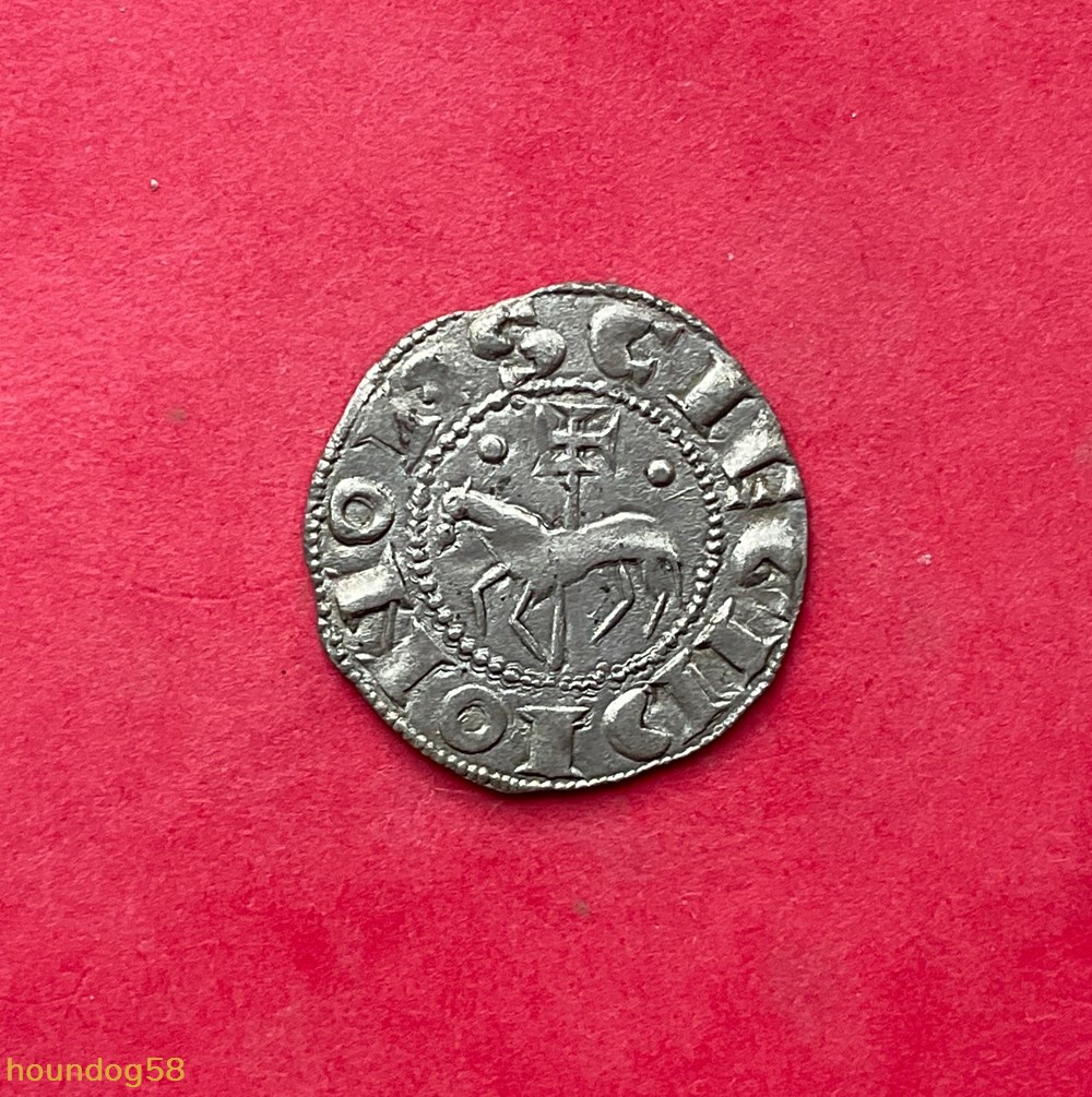Denier comté de Saint-Gilles Alphonse Jourdain monnaies europe medievale france feodales denier comte de saint gilles alphonse jourdain