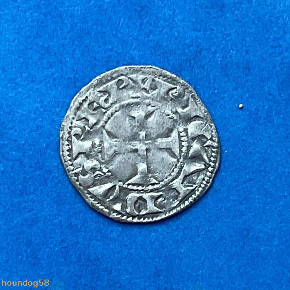 monnaies europe medievale france feodales comte de poitou denier richard roi