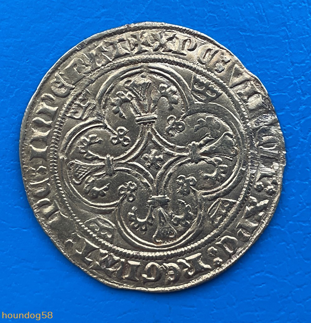 Comté de Hainaut écu ou couronne d’or Albert de Bavière monnaies europe medievale france feodales comte de hainaut ecu ou couronne d or albert de baviere