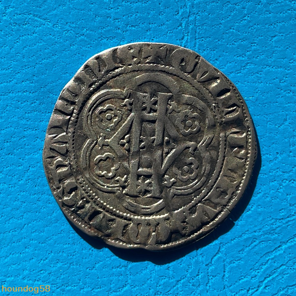monnaies europe medievale france feodales comte de hainaut petit gros d argent au monogramme croix coupant legende