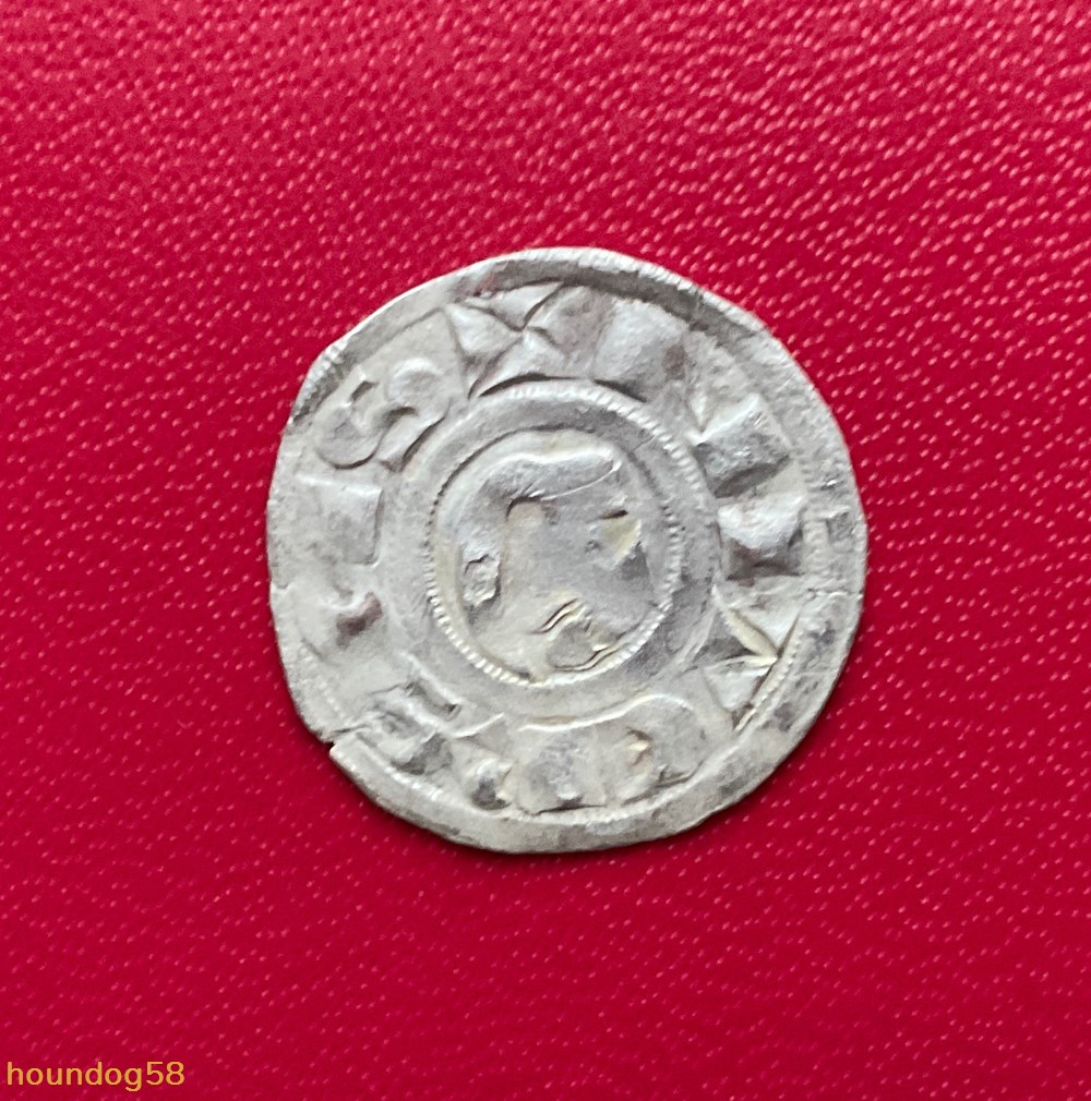 Comté de Nevers denier Hervé de Donzy(1199-1223) monnaies europe medievale a france feodales comte de nevers denier herve de donzy 1199 1223