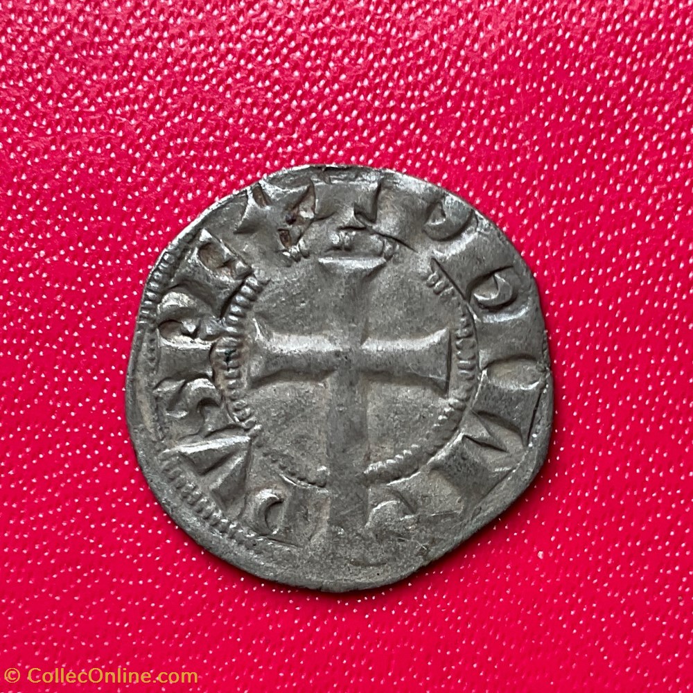 Bourgeois simple Philippe IV monnaies europe medievale a france royales bourgeois simple philippe iv