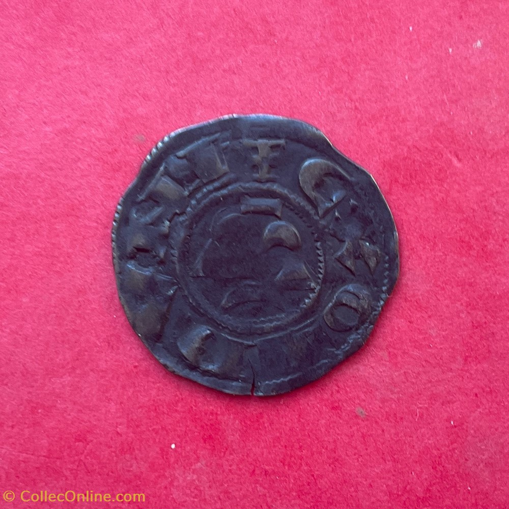 Seigneurie d’Issoudun denier Eudes III ou IV monnaies europe medievale a france feodales seigneurie d issoudun denier eudes iii ou iv