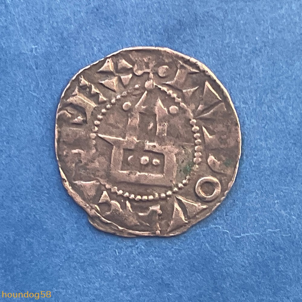 Louis VI denier Dreux monnaies europe medievale a france royales louis vi denier dreux