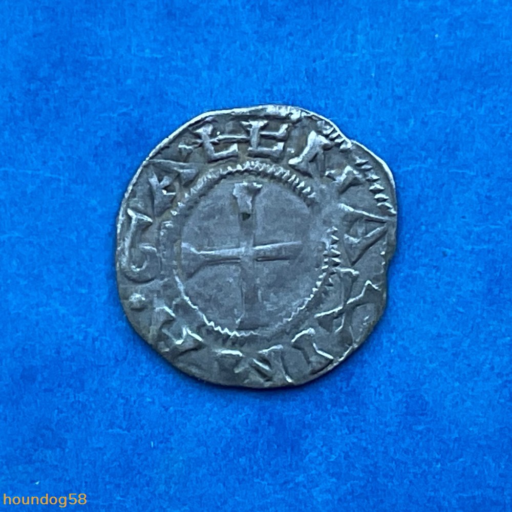 monnaies europe medievale france feodales archeveche de vienne denier anonyme 2