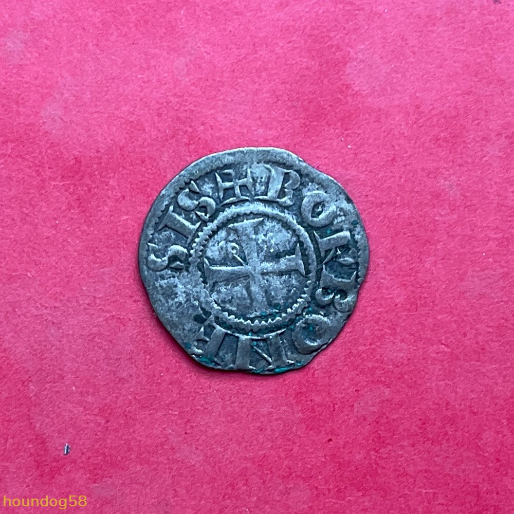 Seigneurie de Bourbon denier Archambault VII ou VIII monnaies europe medievale france feodales seigneurie de bourbon denier archambault vii ou viii