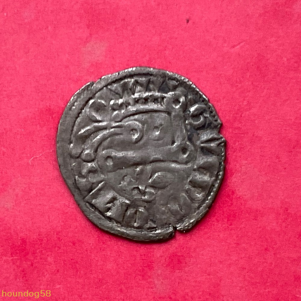 Comté de Blois denier Gui de Châtillon monnaies europe medievale france feodales comte de blois denier gui de chatillon