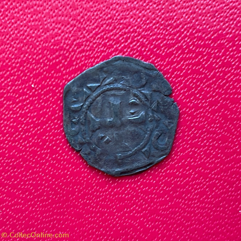 monnaies europe medievale a france royales obole dreux louis vi
