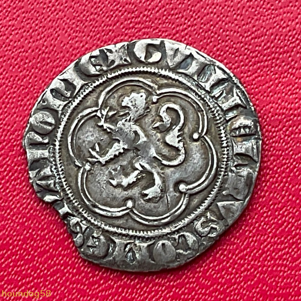 Comté de Hainaut Guillaume I Gros Tournois monnaies europe medievale france feodales comte de hainaut guillaume i gros tournois