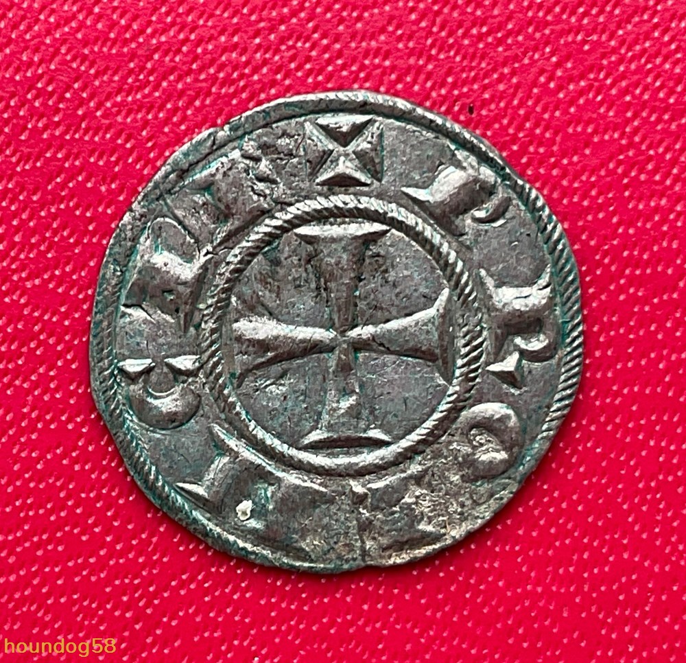 Comté de Forcalquier denier Guillaume IV monnaies europe medievale france feodales comte de forcalquier denier guillaume iv