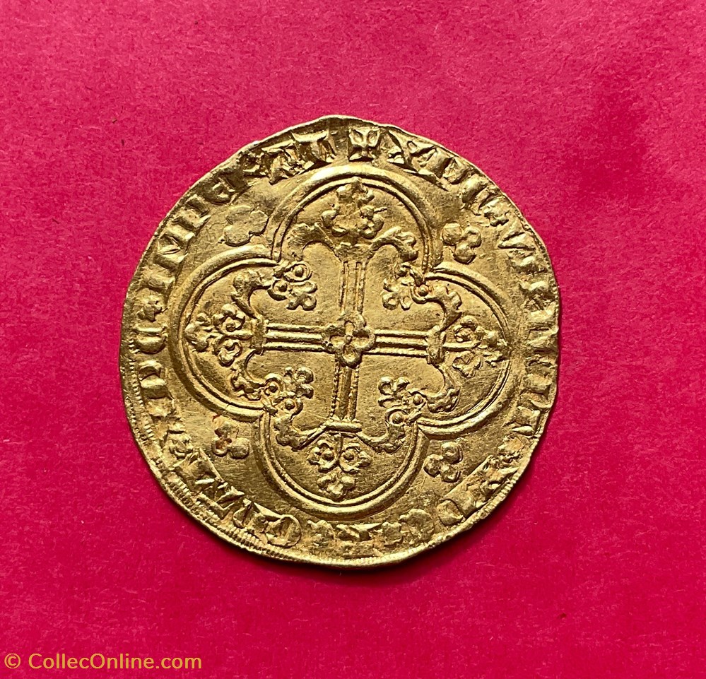 monnaies europe medievale france royales franc a cheval