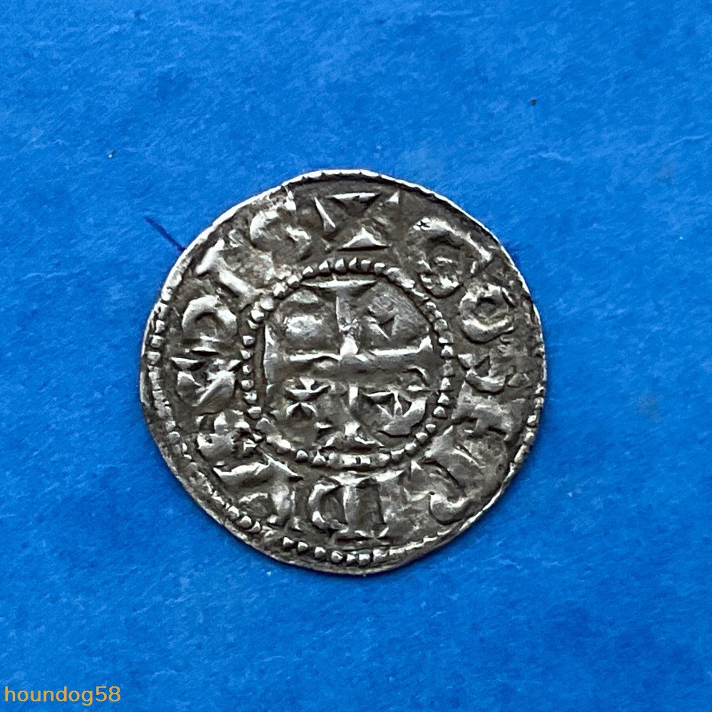 Comté d’Anjou denier Geoffroy II monnaies europe medievale france feodales comte d anjou denier geoffroy ii