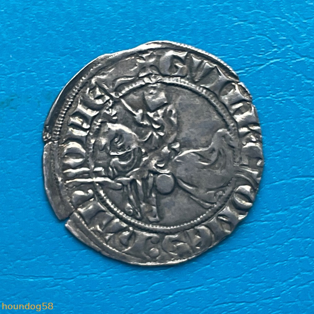 Comté de Hainaut petit gros Guillaume I monnaies europe medievale france feodales comte de hainaut petit gros guillaume i