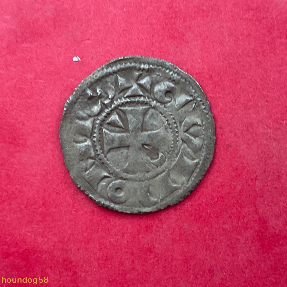 Seigneurie de Montluçon denier Gui de Dampierre monnaies europe medievale france feodales seigneurie de montlucon denier gui de dampierre