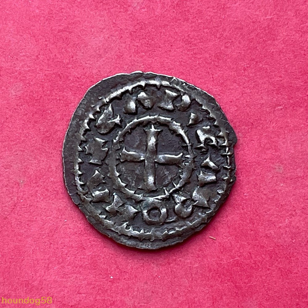 Comté de Carcassonne denier anonyme Roger I ou Raymond I monnaies europe medievale france feodales comte de carcassonne denier anonyme roger i ou raymond i