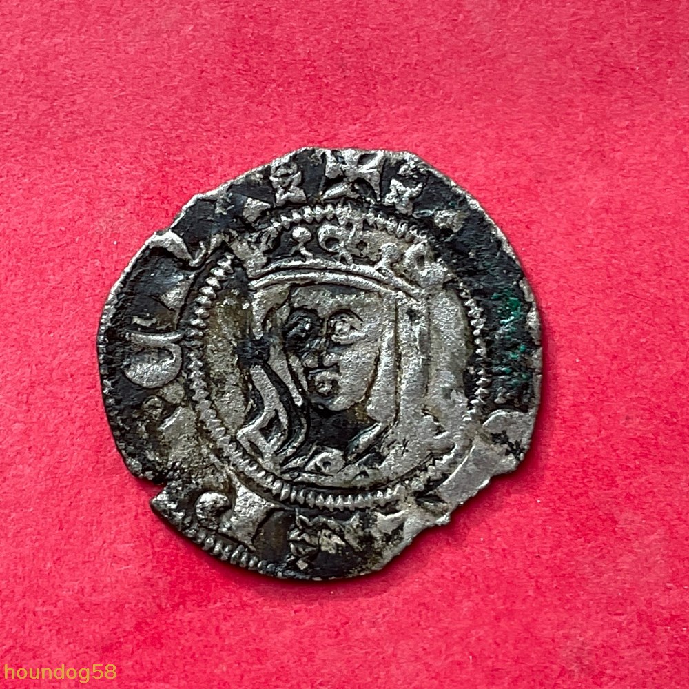Évêché de Die denier anonyme à la tête de la vierge monnaies europe medievale france feodales eveche de die denier anonyme a la tete de la vierge