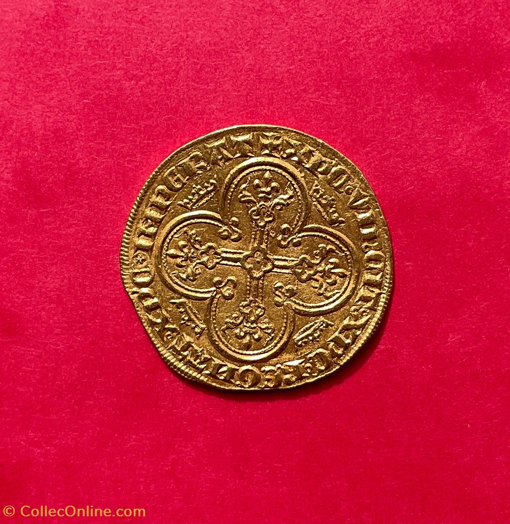 monnaies europe medievale france royales petit royal d or