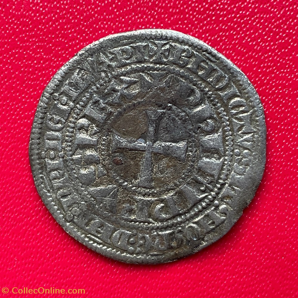 monnaies europe medievale france royales gros tournois a l o long
