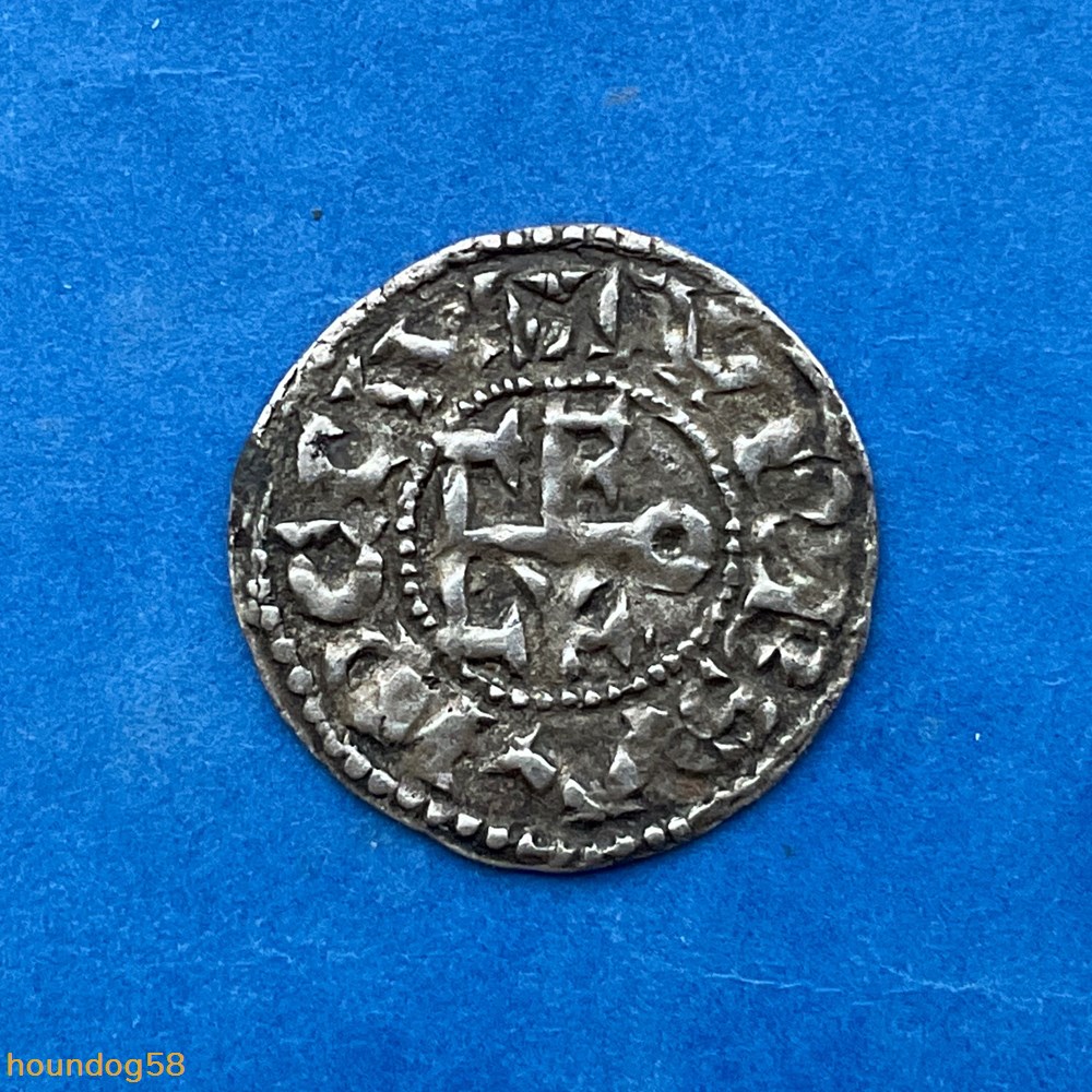 Comté d’Anjou denier Geoffroy II monnaies europe medievale france feodales comte d anjou denier geoffroy ii