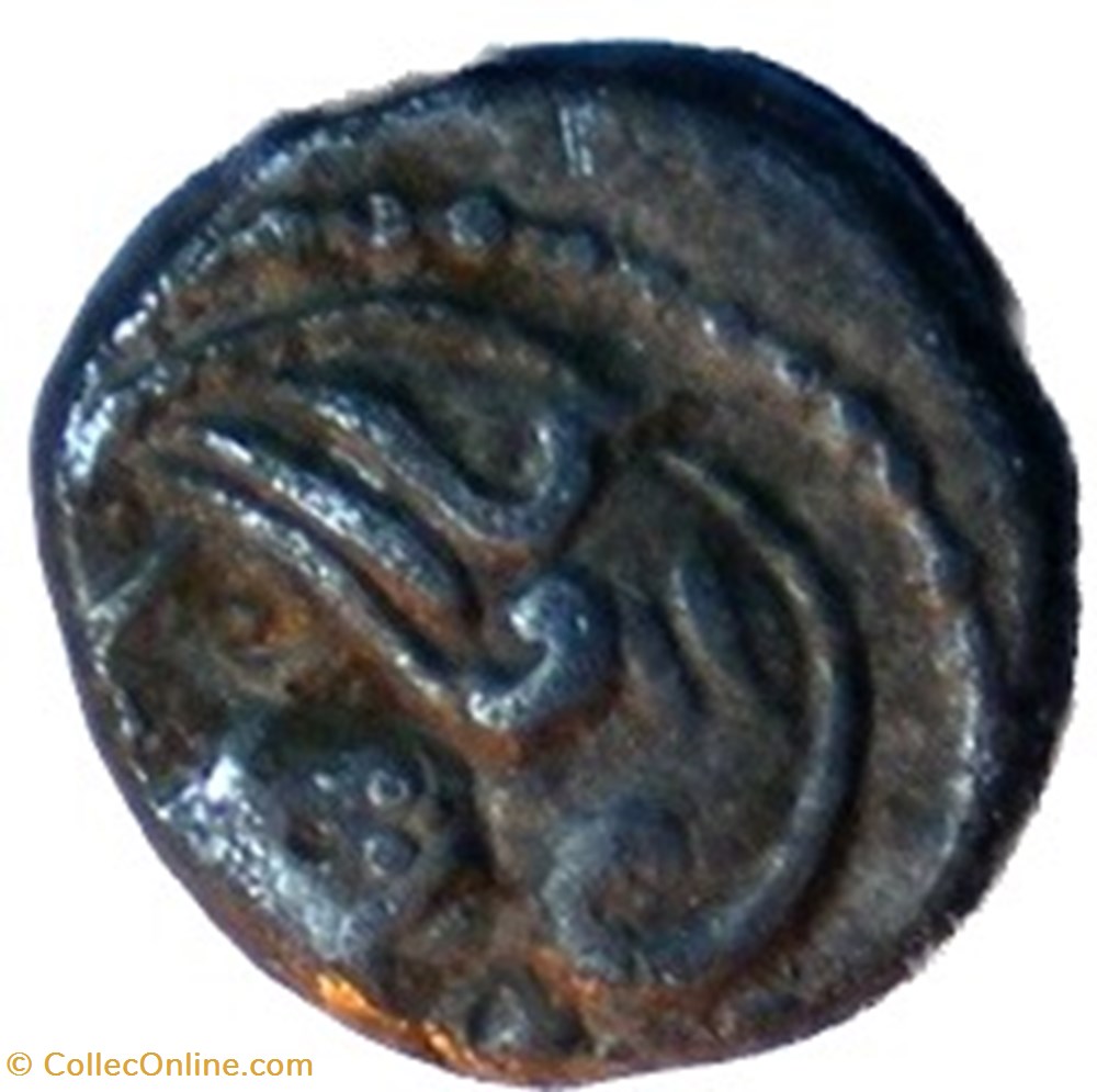 monnaies antiques celtes quinaire kaletedoy au delta renverse