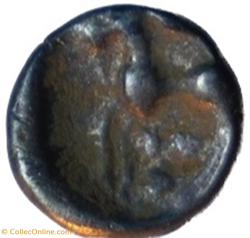 monnaies antiques celtes de statere aux segments de cercles cheval a gauche