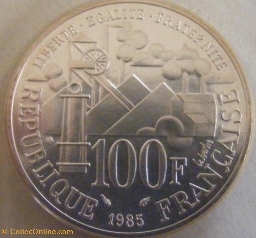 100 francs Émile Zola 1985 monnaies monde france 100 francs emile zola 1985