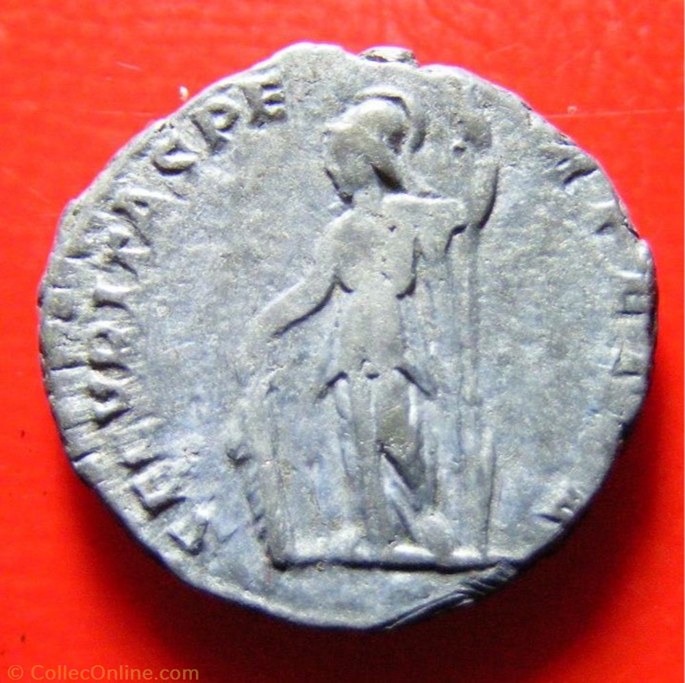 monnaies antiques romaines imperiales republicaines denier caracalla secvritas pe rpetva
