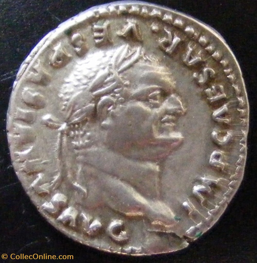 monnaies antiques romaines imperiales et republicaines denier vespasien cos viii