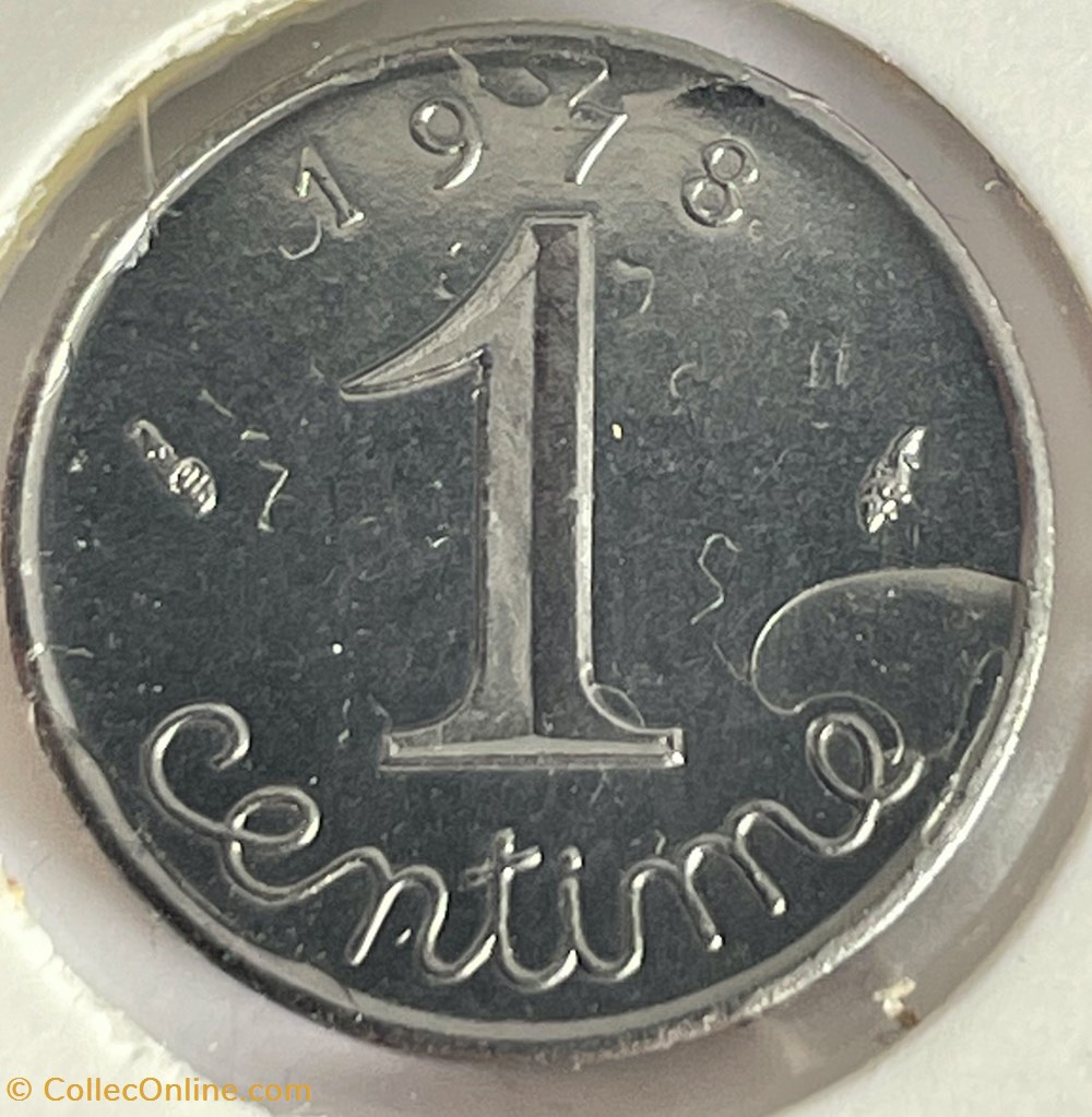 1 centime Épi 1978 monnaies monde france 1 centime epi 1978