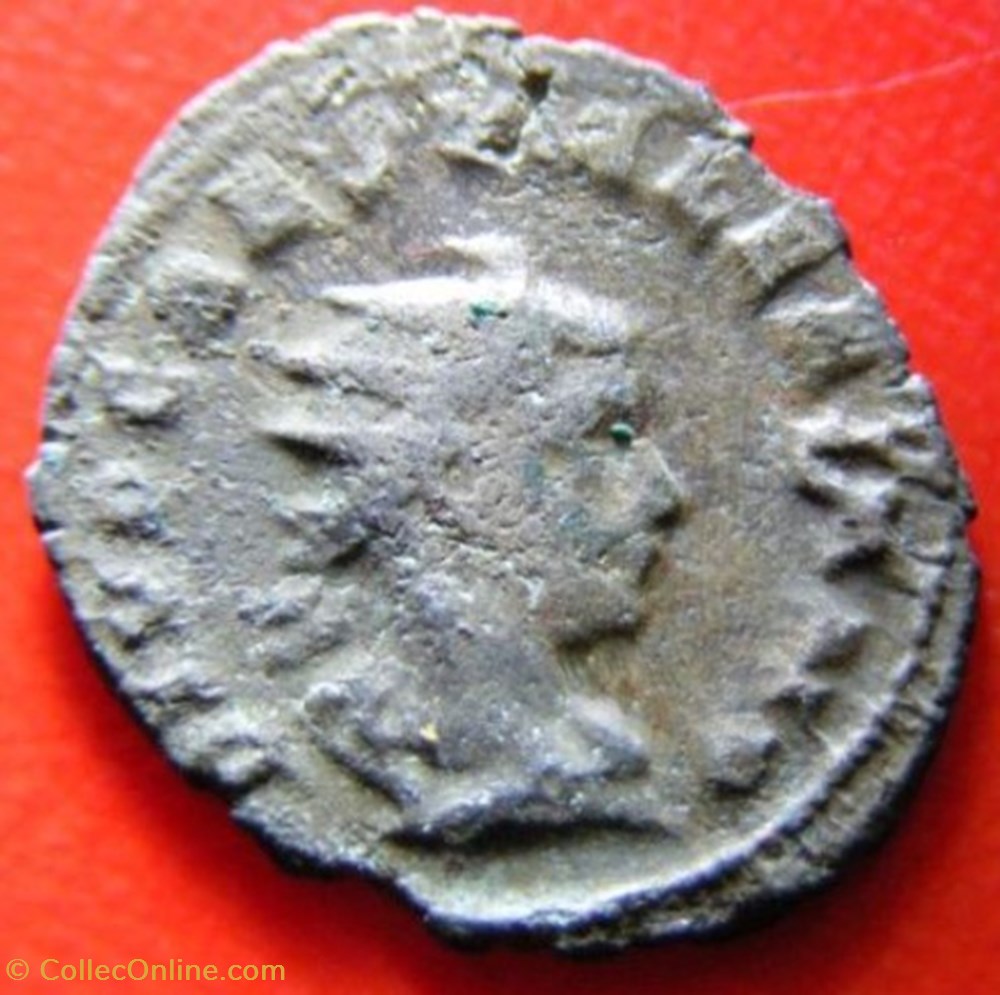monnaies antiques romaines imperiales et republicaines antoninien valerien ii consecratio