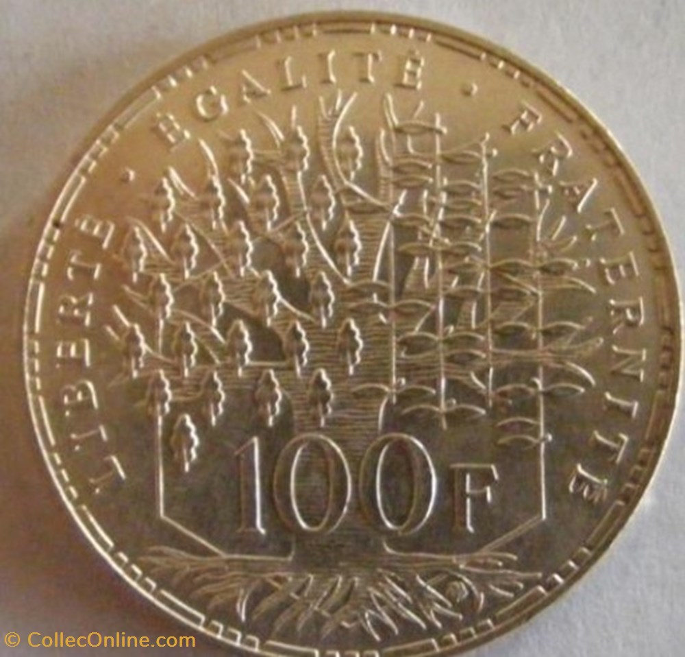 100 francs Panthéon 1983 monnaies monde france 100 francs pantheon 1983