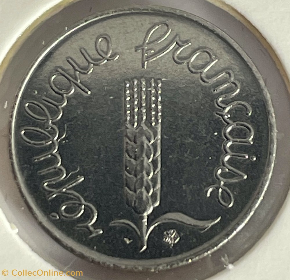 1 centime Épi 1977 monnaies monde france 1 centime epi 1977