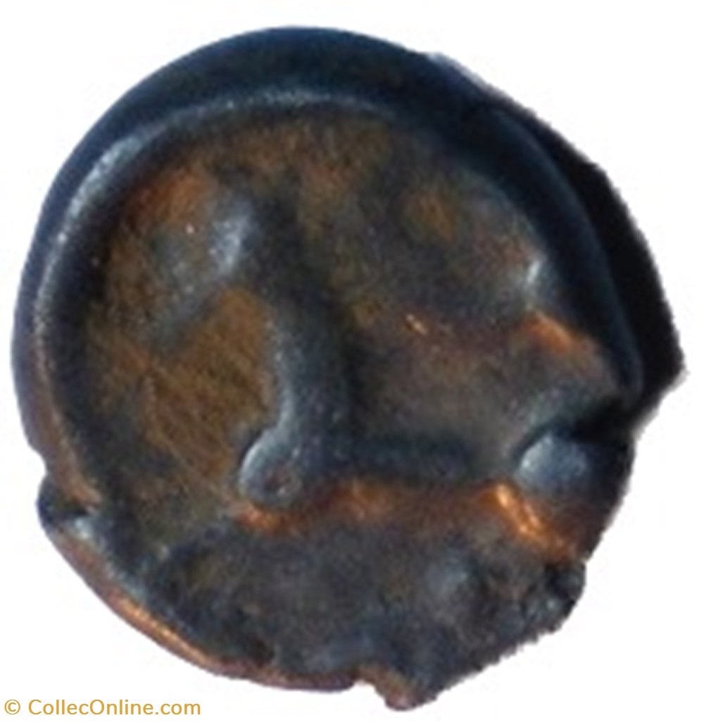 monnaies antiques celtes de statere aux segments de cercles cheval a gauche