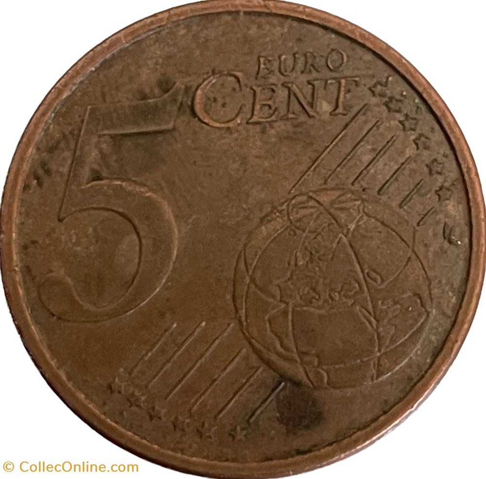 5 cents 2017 monnaies euros a espagne 5 cents 2017