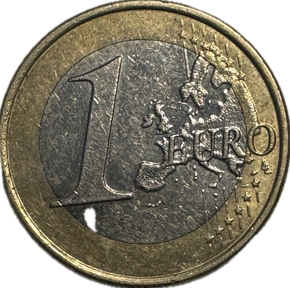 1 Euro 2021 monnaies euros a espagne 1 euro 2021