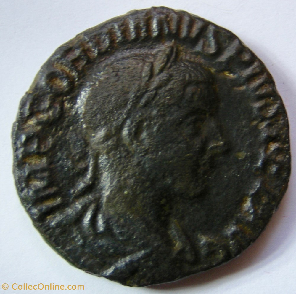 monnaies antiques romaines imperiales republicaines sesterce gordien iii aeter nitati
