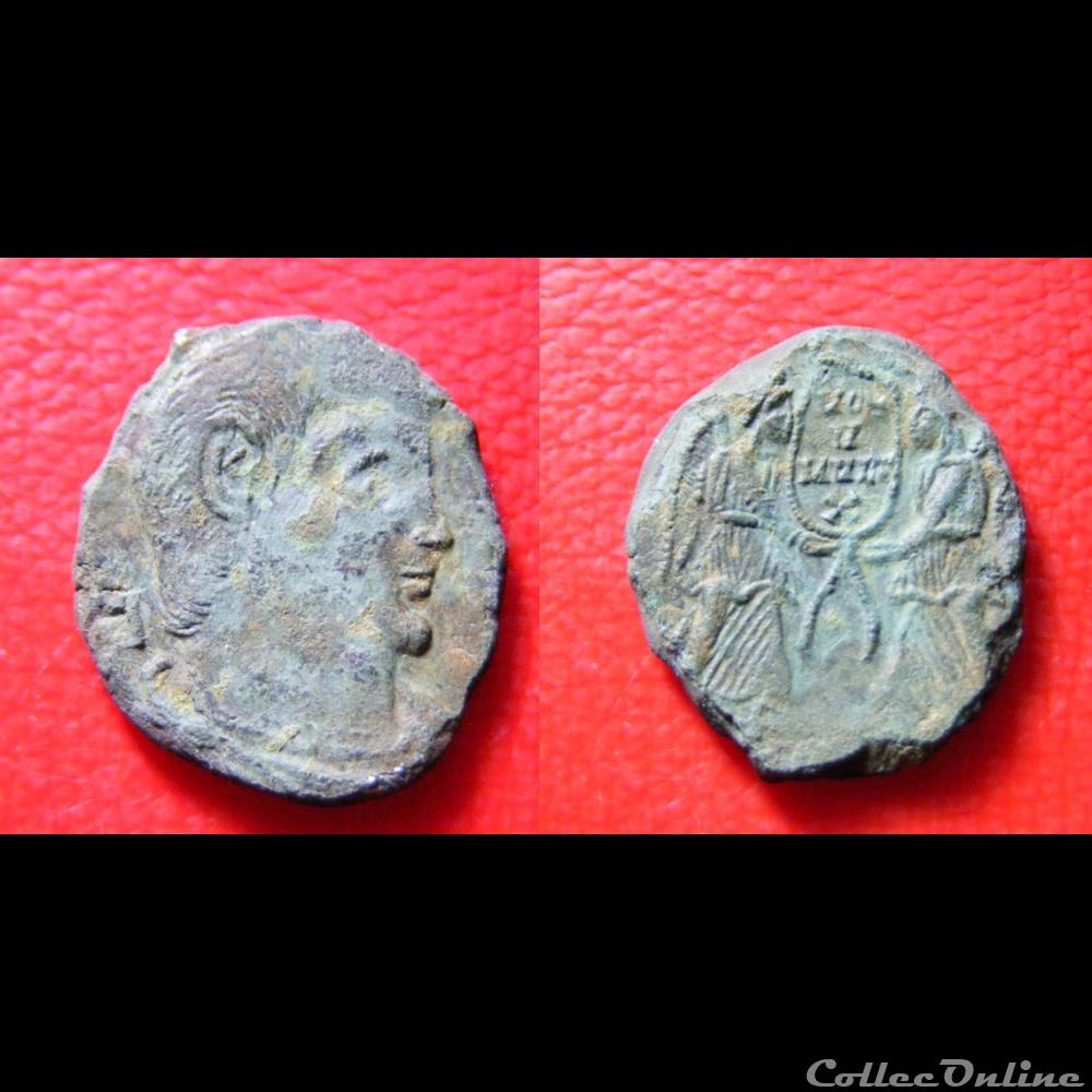 Maiorina - MAGNENCE - VICTORIAE monnaie antique av jc ap romaine maiorina magnence victoriae