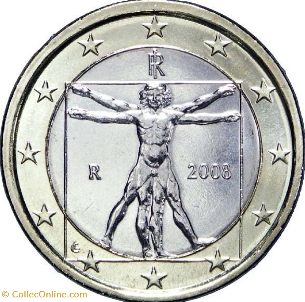 1 Euro 2006 monnaies euros a italie 1 euro 2006
