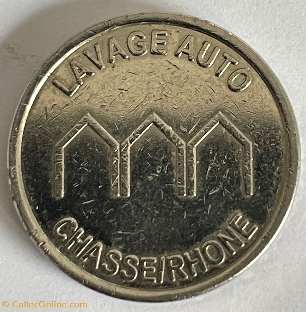monnaies paranumismatique jetons poids jeton de lavage voiture chasse rhone