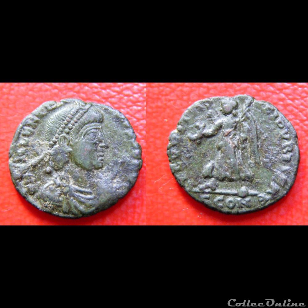 nummus - VALENS - SECVRITAS monnaie antique romaine nummus valens secvritas