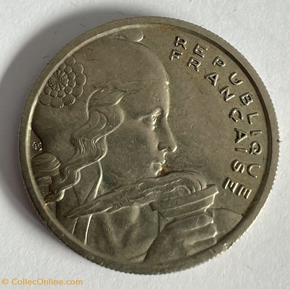 100 Francs Cochet 1955 monnaies monde france 100 francs cochet 1955