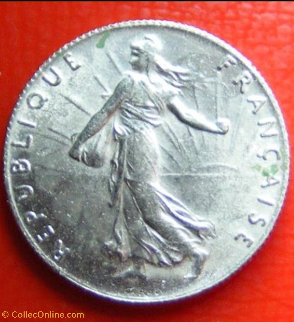 monnaies monde france 50 centimes semeuse 1916