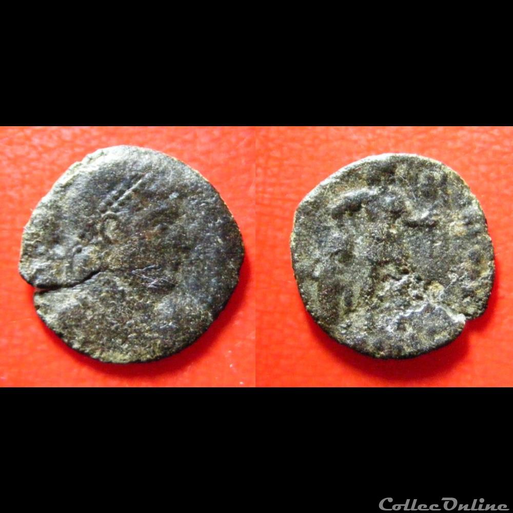 nummus - VALENTINIEN II - GLORIA ROMANORVM monnaie antique romaine nummus valentinien ii gloria romanorvm