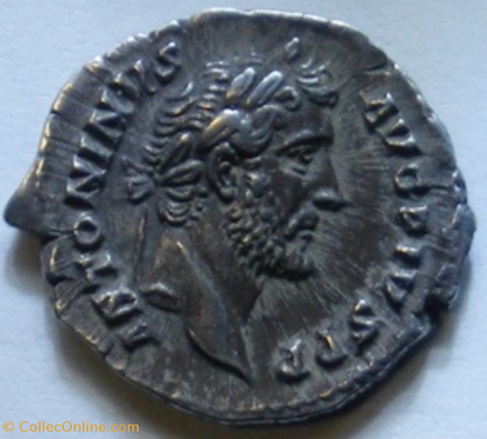 monnaies antiques romaines imperiales et republicaines denier antonin le pieux cos iiii