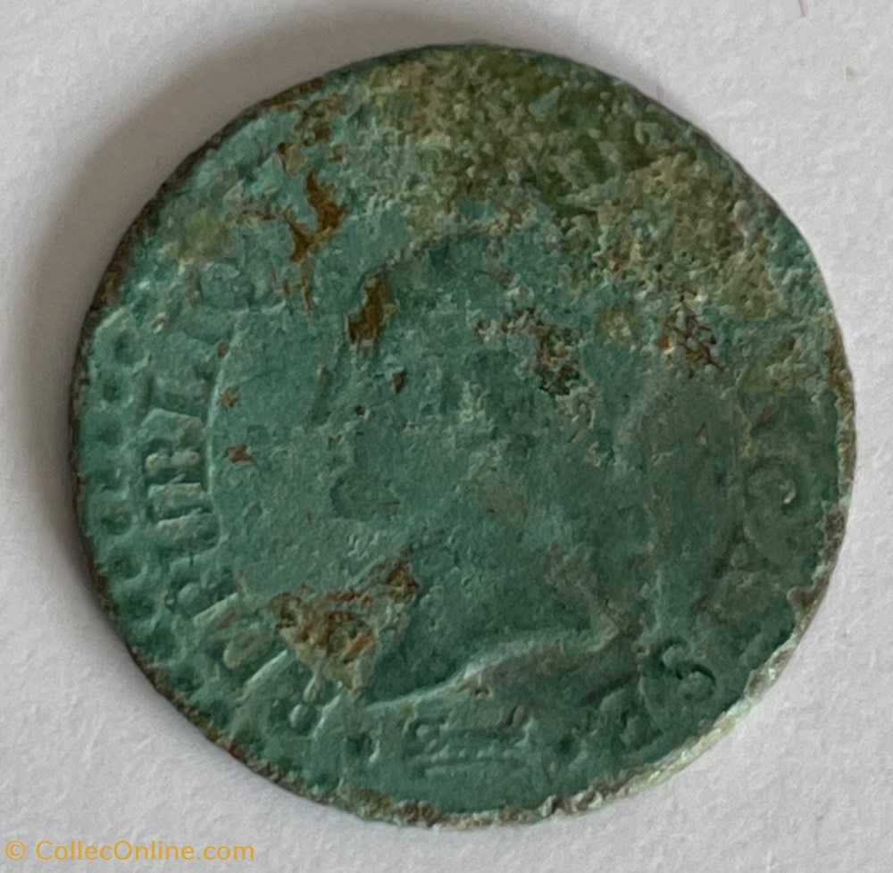 1 centime Dupré AN6 "6 normal" monnaies monde france 1 centime dupre an6 6 normal