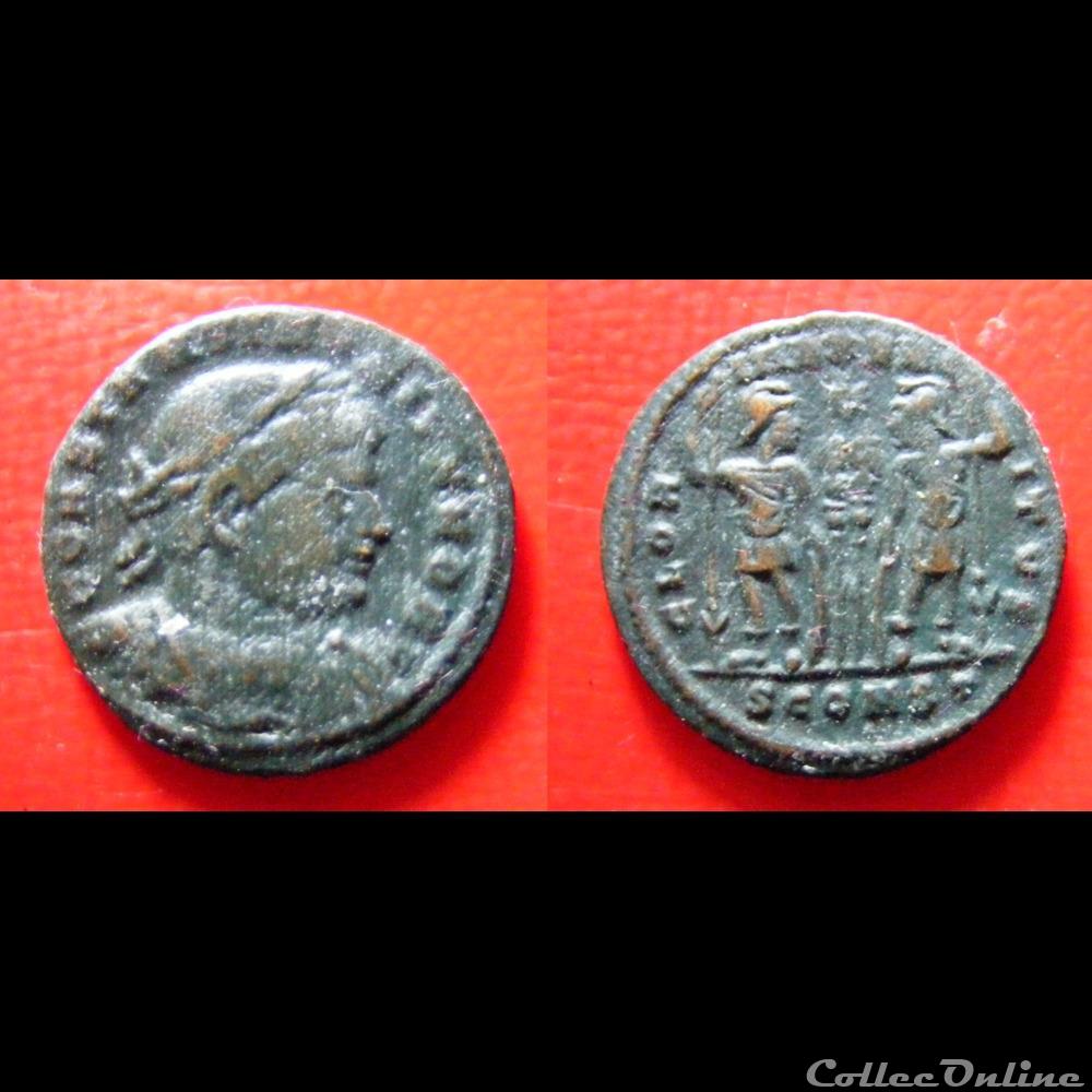 Nummus - CONSTANTIN II - GLORIA monnaie antique av jc ap romaine nummus constantin ii gloria