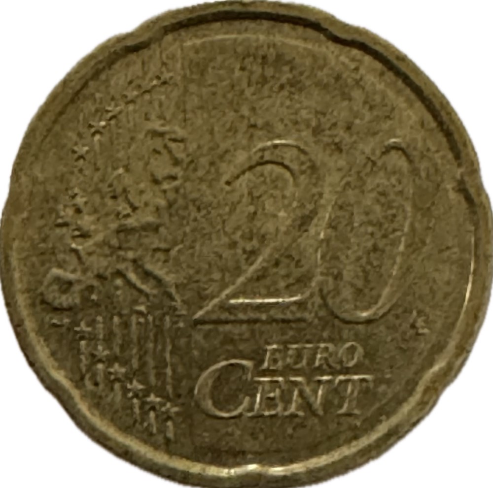 20 cents 2008 F Stuttgart monnaies euros allemagne 20 cents 2008 f stuttgart
